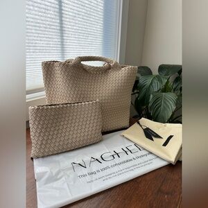 Naghedi St. Barth’s Medium Tote in Ecru